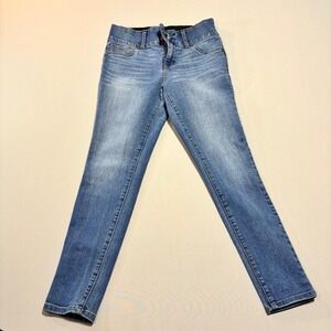 1822 Denim Women's Blue Jeans Size 27 Medium Wash Mid Rise Skinny Stretch